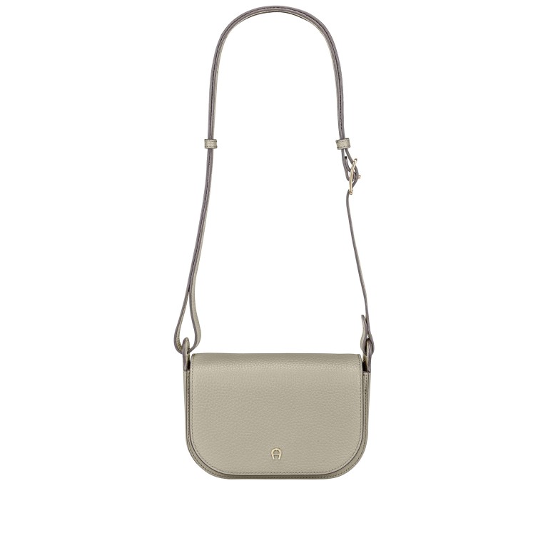 Umhängetasche Pura S Alpaca Beige, Farbe: beige, Marke: AIGNER, EAN: 4055539648113, Abmessungen in cm: 20x15x8, Bild 2 von 4