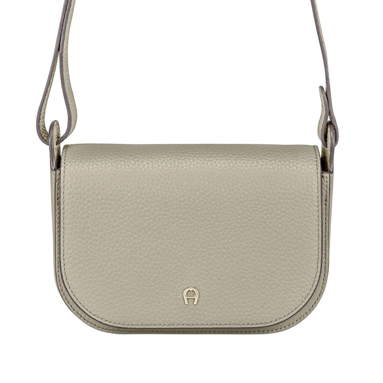 Umhängetasche Pura S Alpaca Beige, Farbe: beige, Marke: AIGNER, EAN: 4055539648113, Abmessungen in cm: 20x15x8, Bild 1 von 4