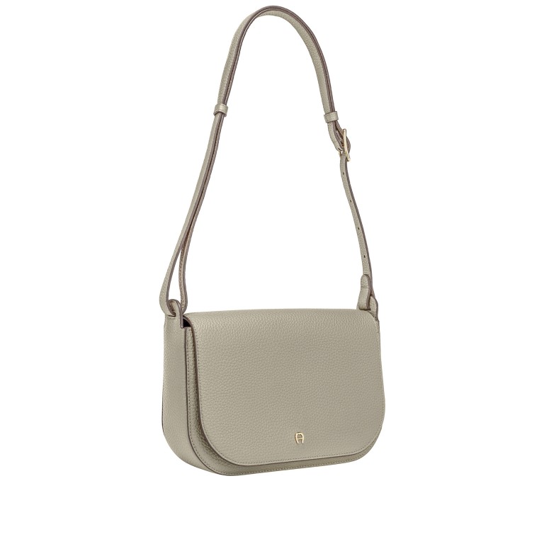 Umhängetasche Pura M Alpaca Beige, Farbe: beige, Marke: AIGNER, EAN: 4055539648168, Abmessungen in cm: 26x19x9, Bild 3 von 4