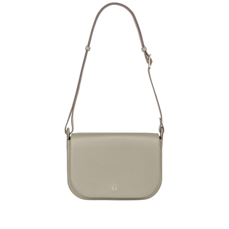 Umhängetasche Pura M Alpaca Beige, Farbe: beige, Marke: AIGNER, EAN: 4055539648168, Abmessungen in cm: 26x19x9, Bild 2 von 4