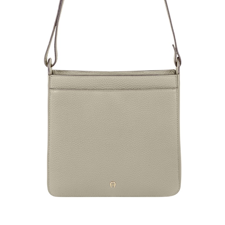 Beuteltasche Pura M Alpaca Beige, Farbe: beige, Marke: AIGNER, EAN: 4055539650345, Abmessungen in cm: 26x27x8, Bild 1 von 5