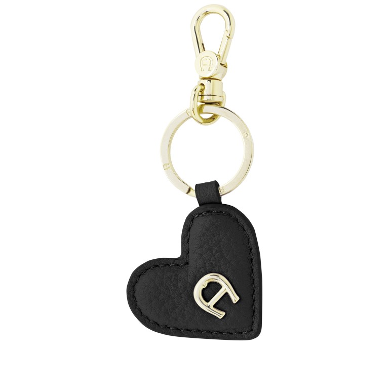 Schlüsselanhänger Fashion Black, Farbe: schwarz, Marke: AIGNER, EAN: 4055539583186, Abmessungen in cm: 4.5x6x0.5, Bild 1 von 1