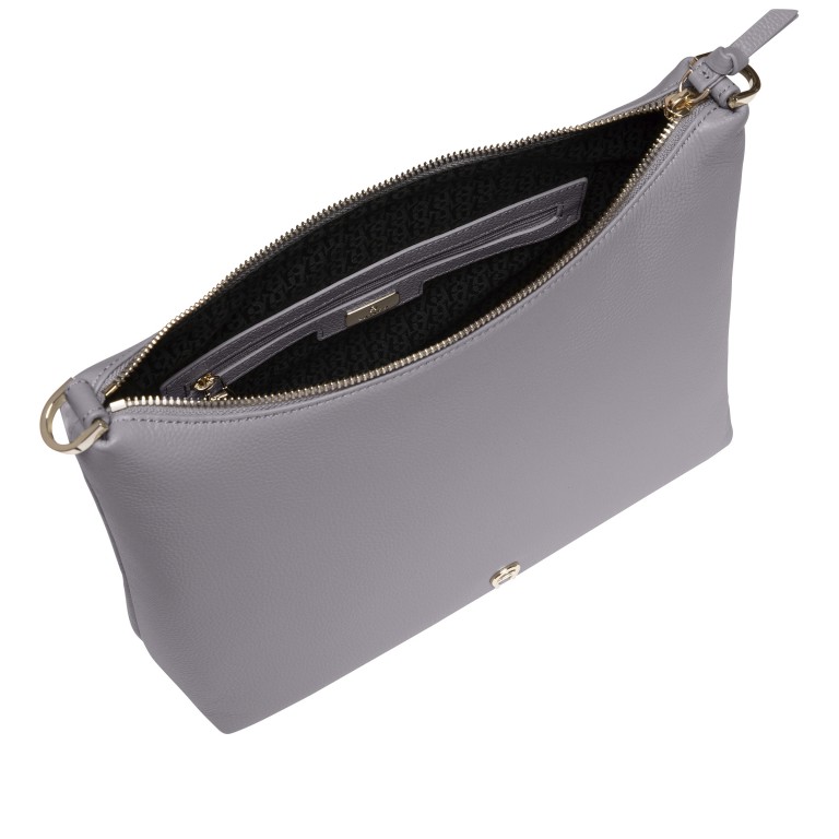 Beuteltasche Zita S Iron Grey, Farbe: grau, Marke: AIGNER, EAN: 4055539647437, Abmessungen in cm: 30x22x9, Bild 3 von 4