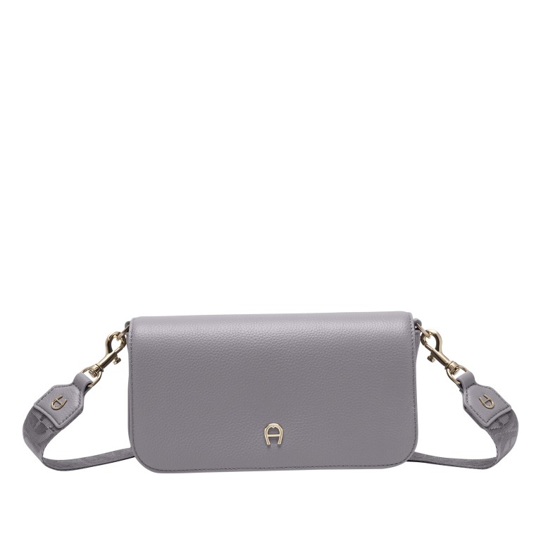 Umhängetasche Zita S Iron Grey, Farbe: grau, Marke: AIGNER, EAN: 4055539648014, Abmessungen in cm: 22x13x6, Bild 1 von 4