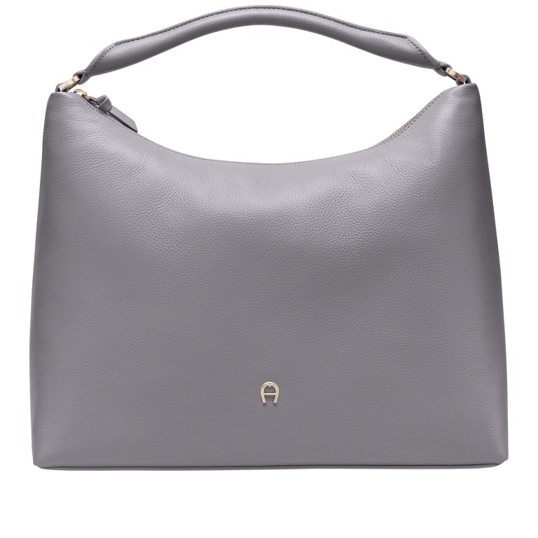 Beuteltasche Zita M Iron Grey, Farbe: grau, Marke: AIGNER, EAN: 4055539651052, Abmessungen in cm: 37x29x16, Bild 1 von 6