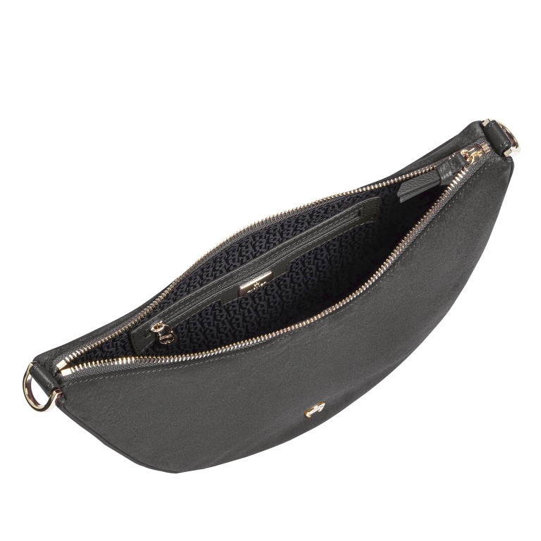Umhängetasche Zita Suede S Night Grey, Farbe: grau, Marke: AIGNER, EAN: 4055539658068, Abmessungen in cm: 30x19x6.5, Bild 6 von 6