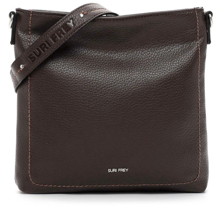 Umhängetasche Henny 16622 Brown, Farbe: braun, Marke: Suri Frey, EAN: 4056185231032, Abmessungen in cm: 28x27x6, Bild 1 von 5