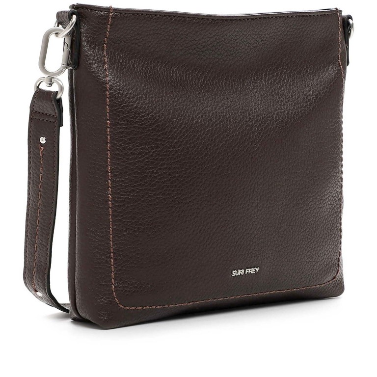 Umhängetasche Henny 16622 Brown, Farbe: braun, Marke: Suri Frey, EAN: 4056185231032, Abmessungen in cm: 28x27x6, Bild 2 von 5