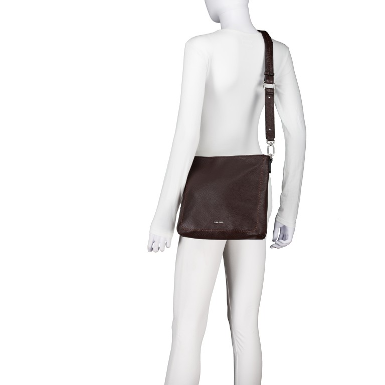 Umhängetasche Henny 16622 Brown, Farbe: braun, Marke: Suri Frey, EAN: 4056185231032, Abmessungen in cm: 28x27x6, Bild 5 von 7