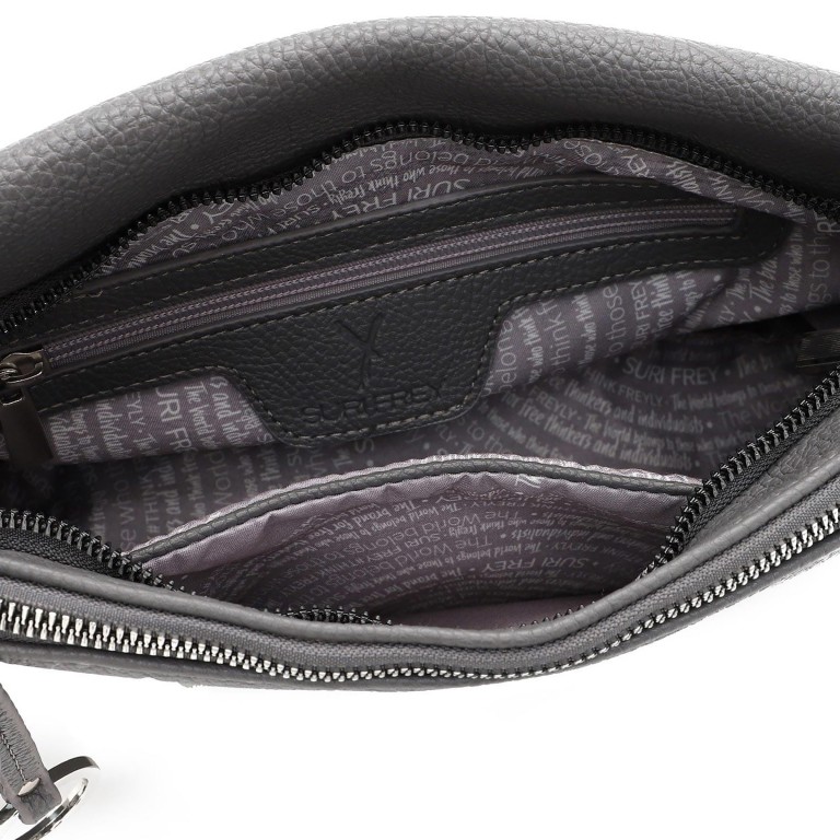 Umhängetasche Debby 13601 Dark Grey, Farbe: grau, Marke: Suri Frey, EAN: 4056185185984, Abmessungen in cm: 26x17x10, Bild 8 von 9