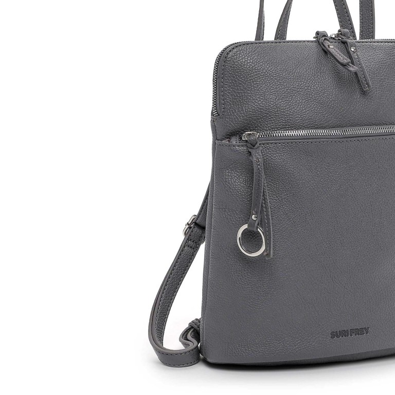 Rucksack Debby 13606 Dark Grey, Farbe: grau, Marke: Suri Frey, EAN: 4056185186233, Abmessungen in cm: 28x33x12, Bild 7 von 7
