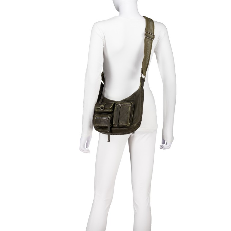 Umhängetasche Batty 16731 Oliv, Farbe: grün/oliv, Marke: Suri Frey, EAN: 4056185234156, Abmessungen in cm: 27x24x7, Bild 5 von 7