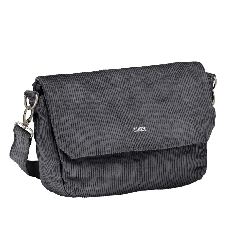 Umhängetasche Mademoiselle M60 Cord Polar, Farbe: grau, Marke: Zwei, EAN: 4250257940246, Abmessungen in cm: 33x19x10, Bild 2 von 7