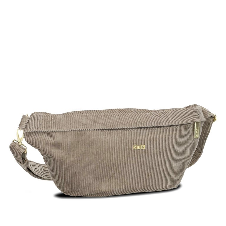 Umhängetasche Mademoiselle MH80 Cord Mocca, Farbe: beige, Marke: Zwei, EAN: 4250257940215, Abmessungen in cm: 40x17x9, Bild 2 von 5