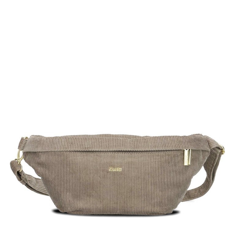 Umhängetasche Mademoiselle MH80 Cord Mocca, Farbe: beige, Marke: Zwei, EAN: 4250257940215, Abmessungen in cm: 40x17x9, Bild 1 von 5