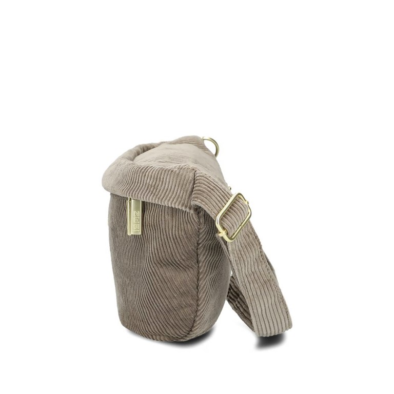 Umhängetasche Mademoiselle MH80 Cord Mocca, Farbe: beige, Marke: Zwei, EAN: 4250257940215, Abmessungen in cm: 40x17x9, Bild 4 von 5