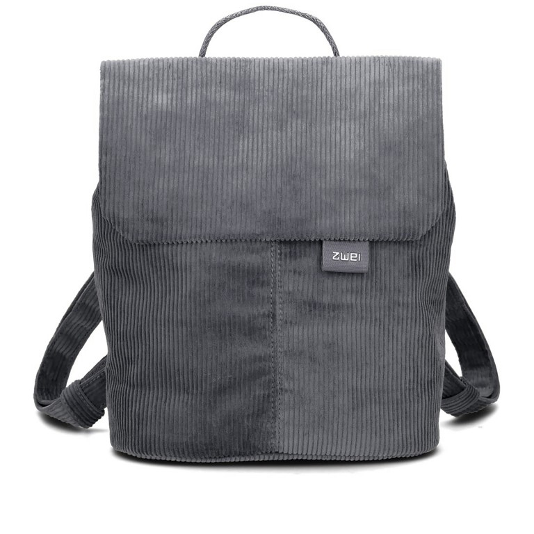 Rucksack Mademoiselle MR8 Cord Polar, Farbe: grau, Marke: Zwei, EAN: 4250257940161, Abmessungen in cm: 24x29x13, Bild 1 von 5