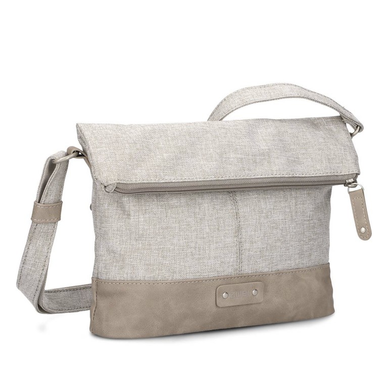 Umhängetasche Olli OT6 Sand, Farbe: beige, Marke: Zwei, EAN: 4250257938793, Abmessungen in cm: 28x20x8, Bild 2 von 3