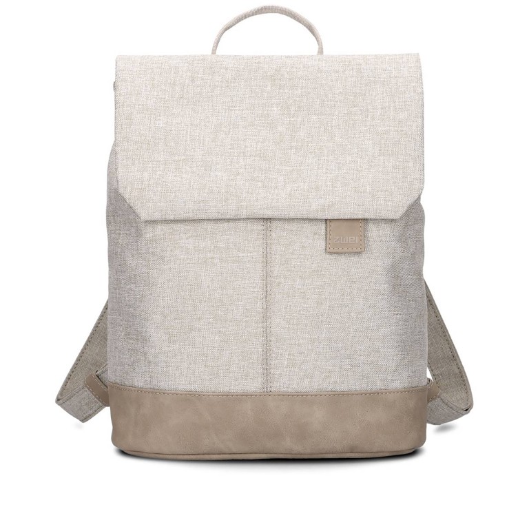 Rucksack Olli OR13 Sand, Farbe: beige, Marke: Zwei, EAN: 4250257938731, Abmessungen in cm: 35x38x11, Bild 1 von 6