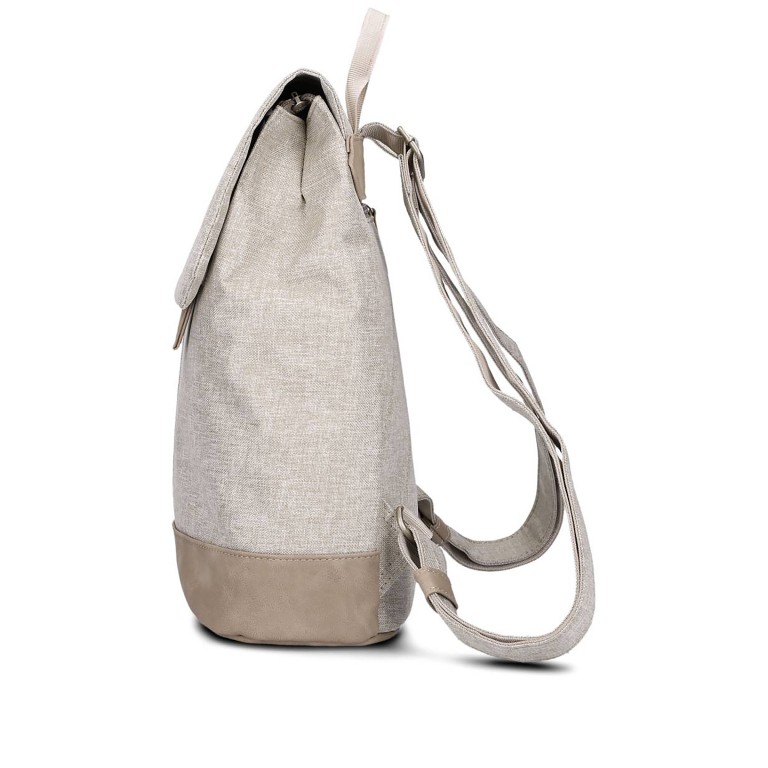Rucksack Olli OR13 Sand, Farbe: beige, Marke: Zwei, EAN: 4250257938731, Abmessungen in cm: 35x38x11, Bild 5 von 6