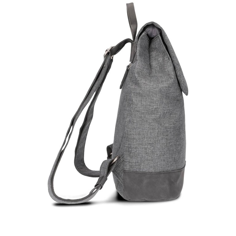 Rucksack Olli OR13 Grey, Farbe: grau, Marke: Zwei, EAN: 4250257938748, Abmessungen in cm: 35x38x11, Bild 3 von 6