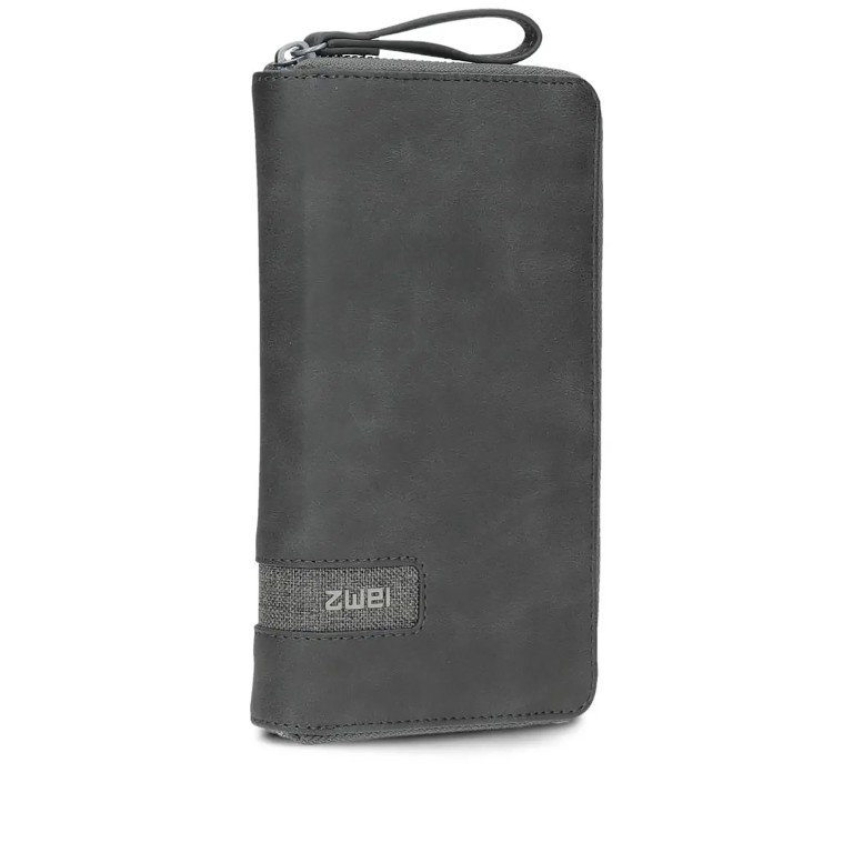 Geldbörse Olli OW2 Grey, Farbe: grau, Marke: Zwei, EAN: 4250257939820, Abmessungen in cm: 11x19x3, Bild 2 von 7