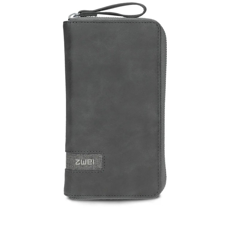 Geldbörse Olli OW2 Grey, Farbe: grau, Marke: Zwei, EAN: 4250257939820, Abmessungen in cm: 11x19x3, Bild 1 von 7