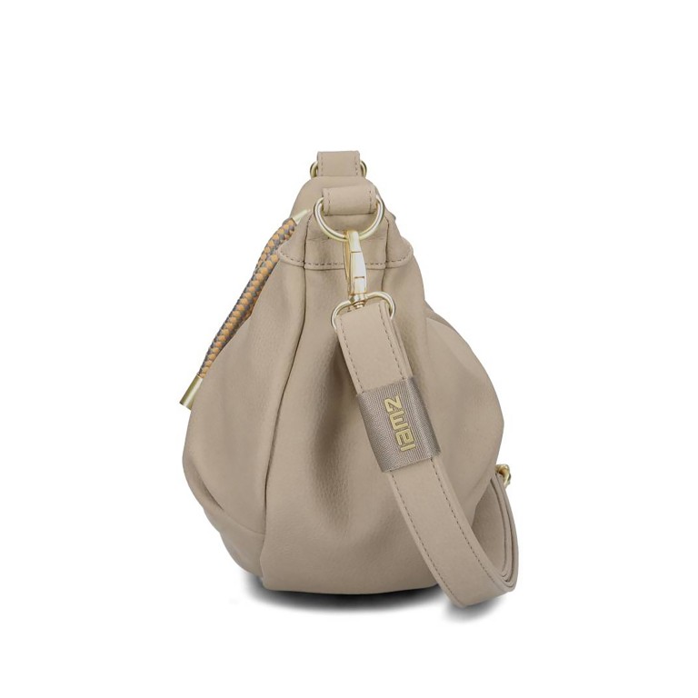 Beuteltasche Lola Moon Bag LO70 Sand Gold, Farbe: beige, Marke: Zwei, EAN: 4250257939943, Abmessungen in cm: 29x19x16, Bild 5 von 6