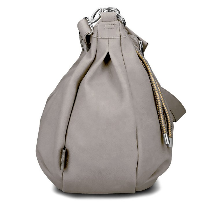 Beuteltasche Lola Moon Bag LO140 Grey Silver, Farbe: grau, Marke: Zwei, EAN: 4250257940017, Abmessungen in cm: 44x33x20, Bild 3 von 9
