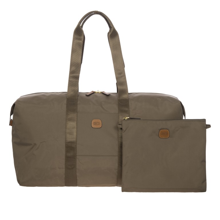 Reisetasche X-BAG & X-Travel 2 in 1 Nut, Farbe: braun, Marke: Brics, EAN: 8016623978383, Abmessungen in cm: 55x32x20, Bild 3 von 7