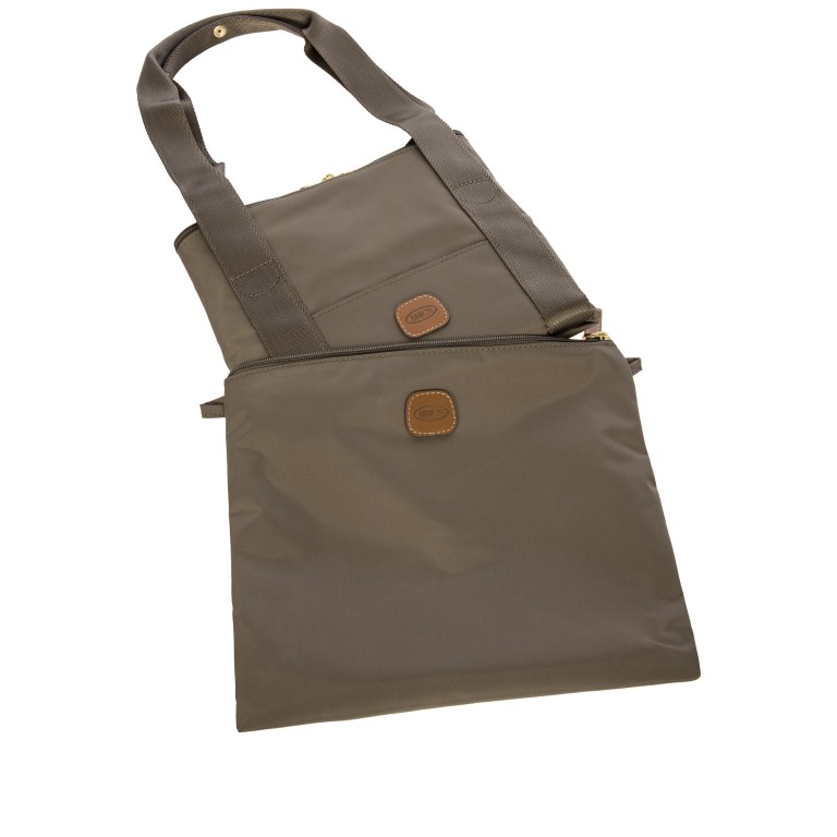 Reisetasche X-BAG & X-Travel 2 in 1 Nut, Farbe: braun, Marke: Brics, EAN: 8016623978383, Abmessungen in cm: 55x32x20, Bild 6 von 7