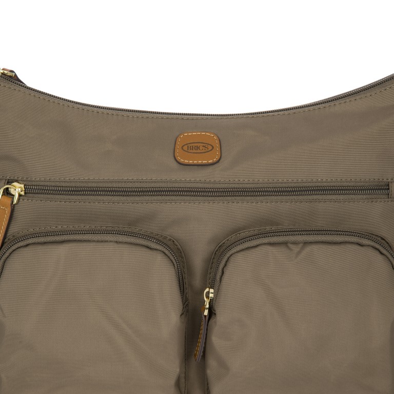 Umhängetasche X-BAG & X-Travel Nut, Farbe: braun, Marke: Brics, EAN: 8016623978048, Abmessungen in cm: 34x24x8, Bild 7 von 7