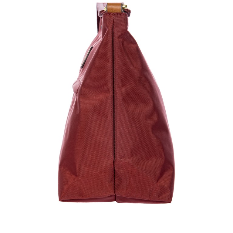 Beuteltasche X-BAG & X-Travel Bordeaux, Farbe: rot/weinrot, Marke: Brics, EAN: 8016623978079, Abmessungen in cm: 30x20x13, Bild 3 von 7