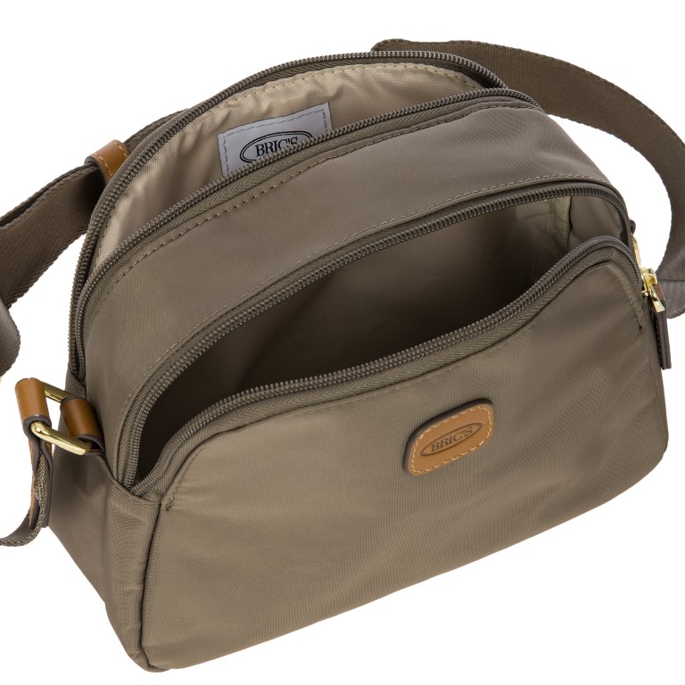 Umhängetasche X-BAG & X-Travel Nut, Farbe: braun, Marke: Brics, EAN: 8016623978116, Abmessungen in cm: 20x15x8, Bild 6 von 7