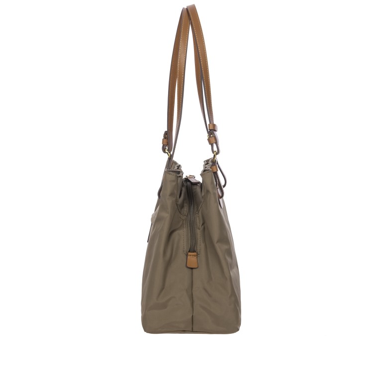 Shopper X-BAG & X-Travel 3 Fächer Größe M Nut, Farbe: braun, Marke: Brics, EAN: 8016623978130, Abmessungen in cm: 32x25x15, Bild 3 von 7