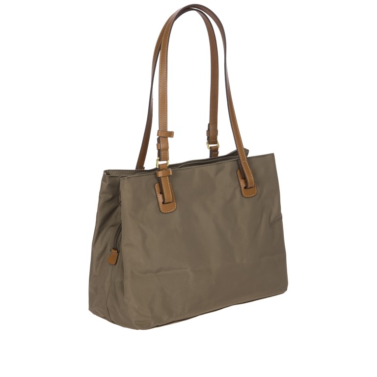 Shopper X-BAG & X-Travel 3 Fächer Größe M Nut, Farbe: braun, Marke: Brics, EAN: 8016623978130, Abmessungen in cm: 32x25x15, Bild 4 von 7