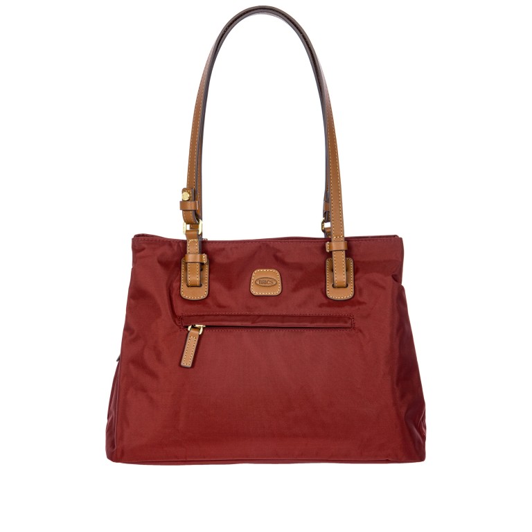Shopper X-BAG & X-Travel 3 Fächer Größe M Bordeaux, Farbe: rot/weinrot, Marke: Brics, EAN: 8016623978147, Abmessungen in cm: 32x25x15, Bild 1 von 7