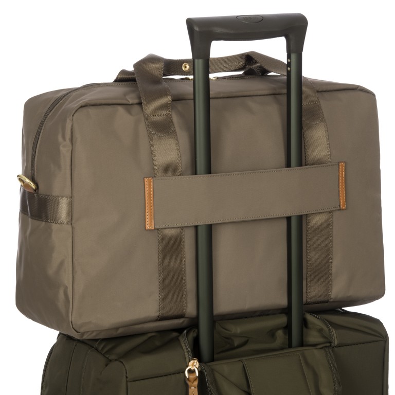 Reisetasche X-BAG & X-Travel Nut, Farbe: braun, Marke: Brics, EAN: 8016623978178, Abmessungen in cm: 46x24x22, Bild 8 von 8