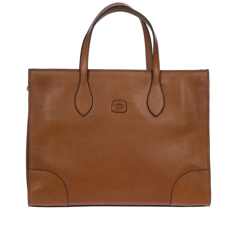 Handtasche Volterra Opera Bag S mit Laptopfach 13 Zoll Tobacco, Farbe: cognac, Marke: Brics, EAN: 8016623976907, Abmessungen in cm: 35x26.5x12.5, Bild 1 von 7