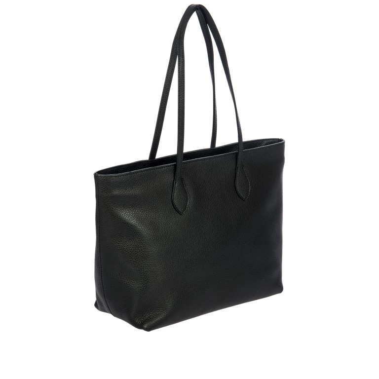 Shopper Gondola Orchidea Black, Farbe: schwarz, Marke: Brics, EAN: 8016623976068, Abmessungen in cm: 32x28x14.5, Bild 4 von 7