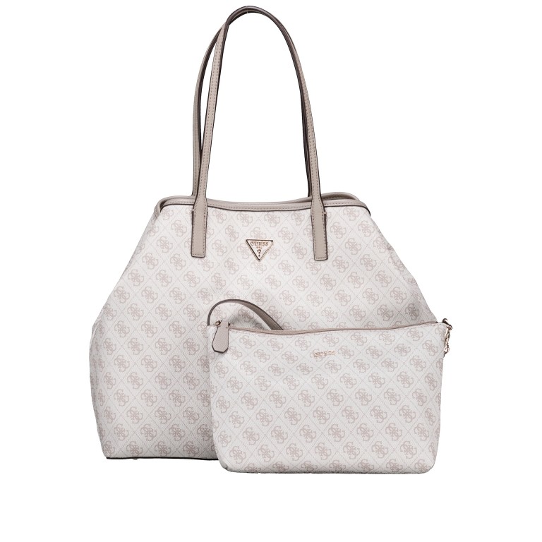 Shopper Eco Victtoria 4G-Logo mit herausnehmbarer Tasche Dark Taupe, Farbe: taupe/khaki, Marke: Guess, EAN: 0198659020439, Abmessungen in cm: 42x35x20, Bild 1 von 8