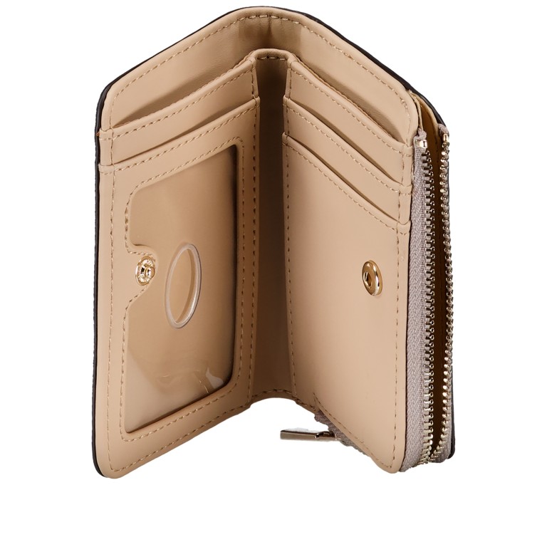 Geldbörse Laurel II 4G-Logo Dark Taupe, Farbe: taupe/khaki, Marke: Guess, EAN: 0190231996866, Abmessungen in cm: 12.3x8x2, Bild 4 von 4
