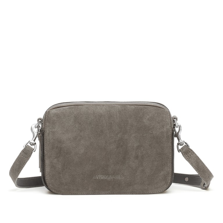 Umhängetasche Essential Emily Cozy Dimgrey, Farbe: grau, Marke: Les Visionnaires, EAN: 4262499033624, Abmessungen in cm: 23x16.5x6.5, Bild 1 von 6