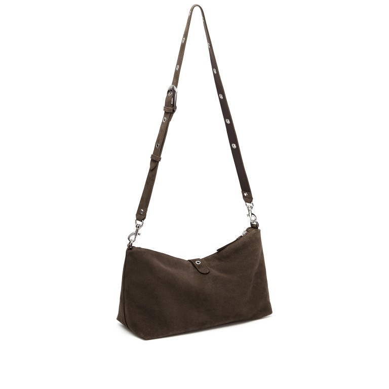 Umhängetasche Rebel Marion Cozy Dark Brown, Farbe: braun, Marke: Les Visionnaires, EAN: 4262499036113, Abmessungen in cm: 31.5x19x14, Bild 3 von 6