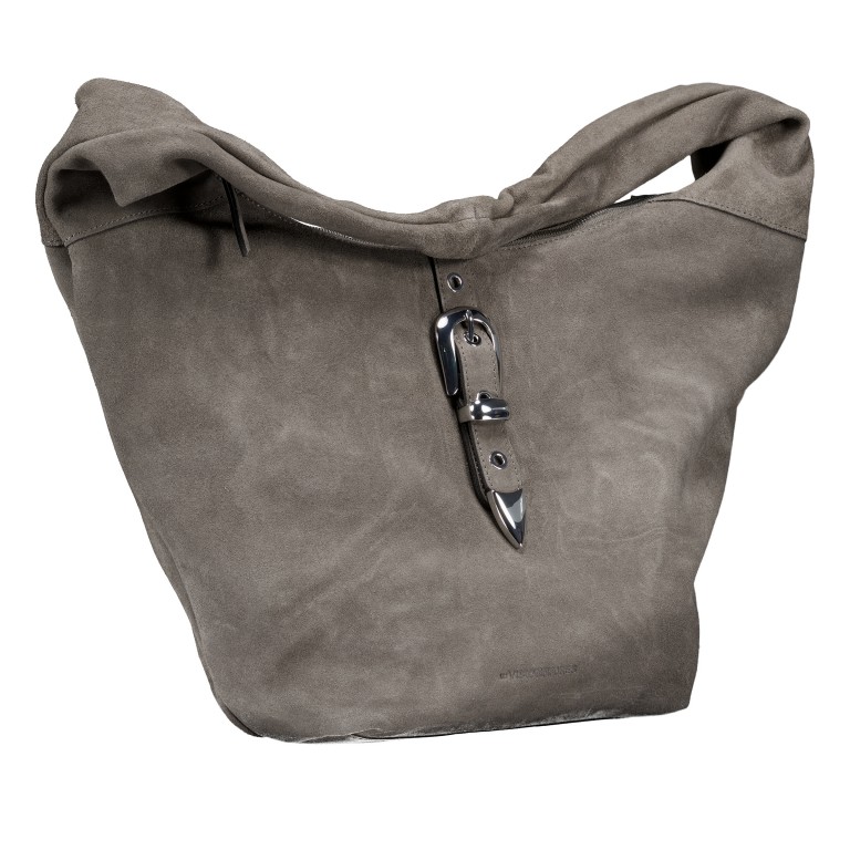 Beuteltasche Rebel Claudine Cozy Dimgrey, Farbe: grau, Marke: Les Visionnaires, EAN: 4262499033266, Abmessungen in cm: 31x47x15, Bild 2 von 6