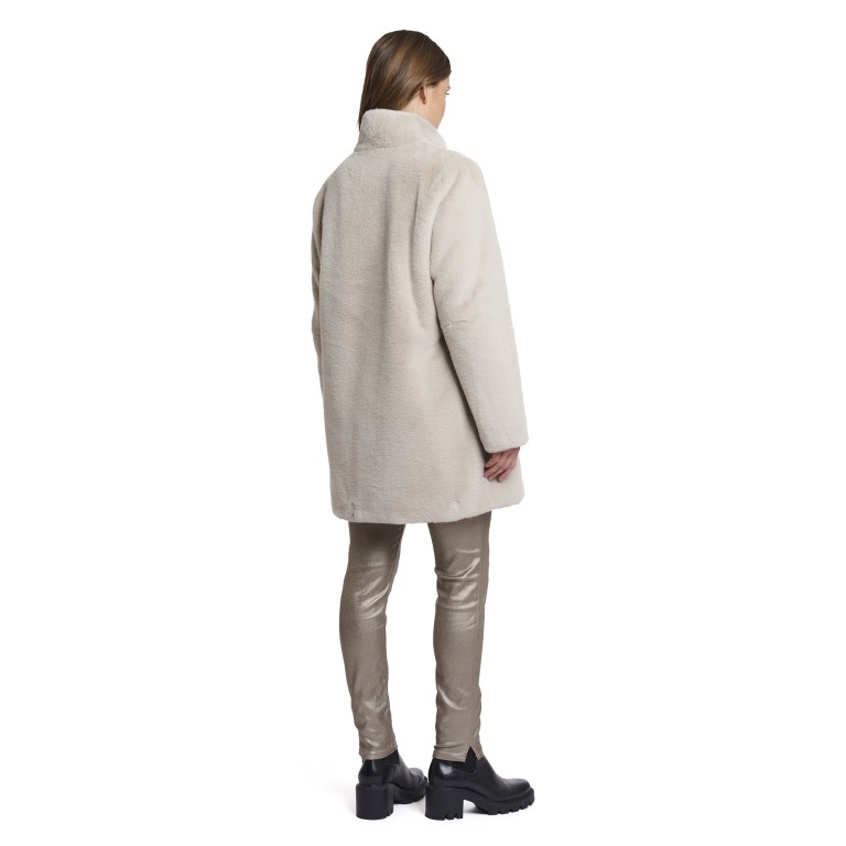 Kurzmantel Nonna Kunstfell 46 Birch, Farbe: beige, Marke: Rino & Pelle, EAN: 8720529534368, Bild 3 von 3