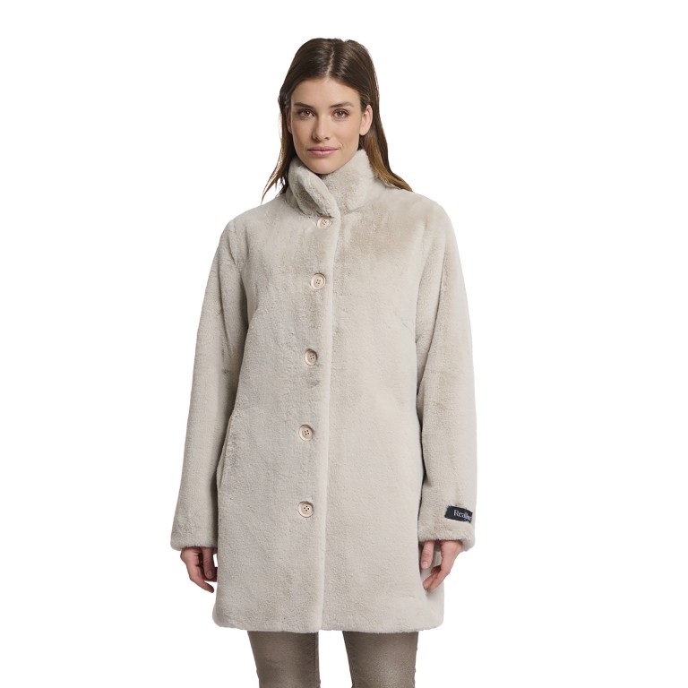 Kurzmantel Nonna Kunstfell 46 Birch, Farbe: beige, Marke: Rino & Pelle, EAN: 8720529534368, Bild 1 von 3