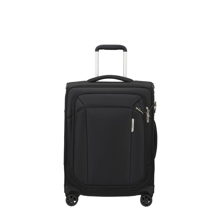 Koffer Respark Spinner 55 IATA-Maß Ozone Black, Farbe: schwarz, Marke: Samsonite, EAN: 5400520165350, Abmessungen in cm: 40x55x20, Bild 1 von 18