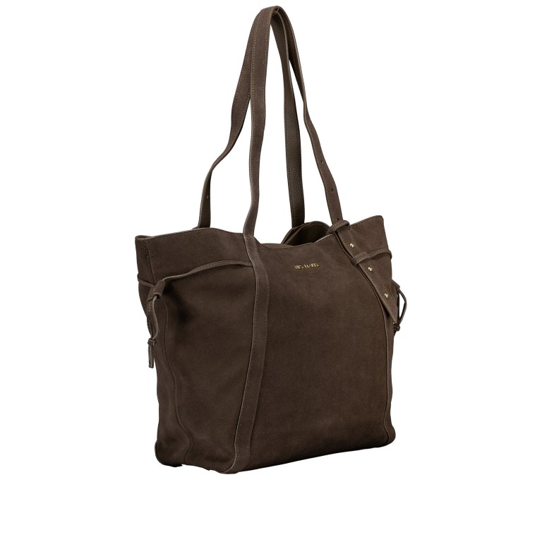 Shopper Pretty Wonder Suede M variabel in der Form DKLBRAUN/Coffee, Farbe: braun, Marke: Hey Marly, EAN: 4262484652625, Abmessungen in cm: 50x31x10, Bild 3 von 6