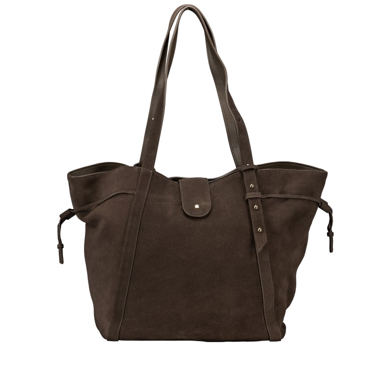Shopper Pretty Wonder Suede M variabel in der Form DKLBRAUN/Coffee, Farbe: braun, Marke: Hey Marly, EAN: 4262484652625, Abmessungen in cm: 50x31x10, Bild 4 von 6